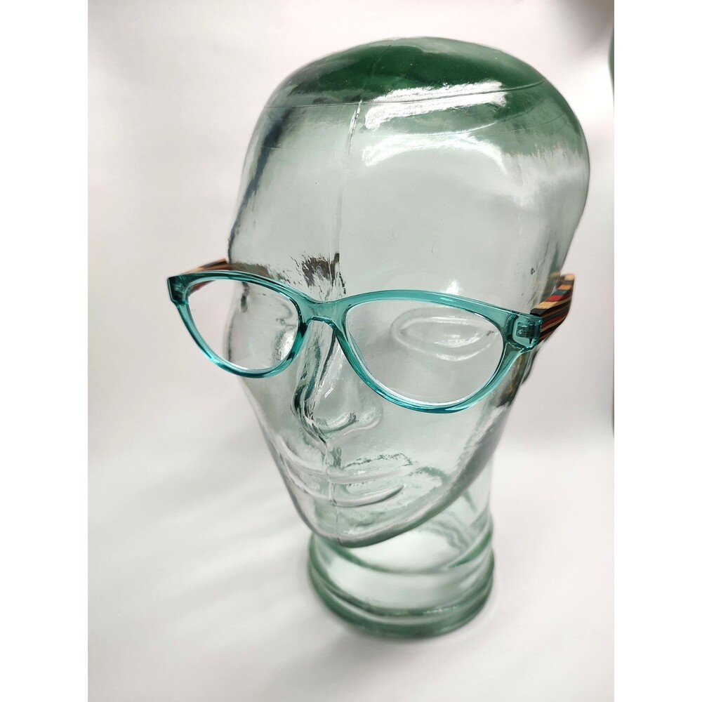 Blue Planet Eyewear Reading Glasses +3.00 Wood Sides